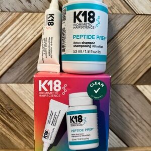 K18 Biomimetic Hairscience Peptide Prep Detox Shampoo - White